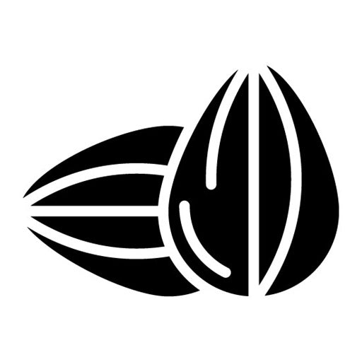 Almonds Glyph Icon