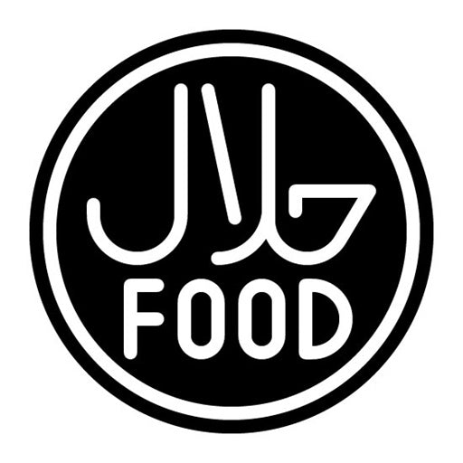 Halal Sign Glyph Icon