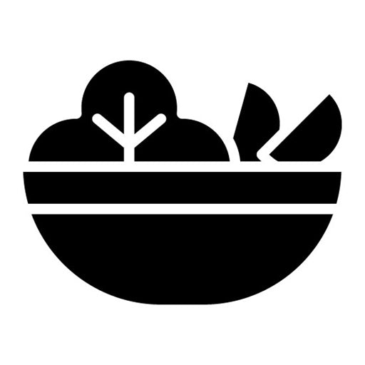 Salad Glyph Icon | Nutrition