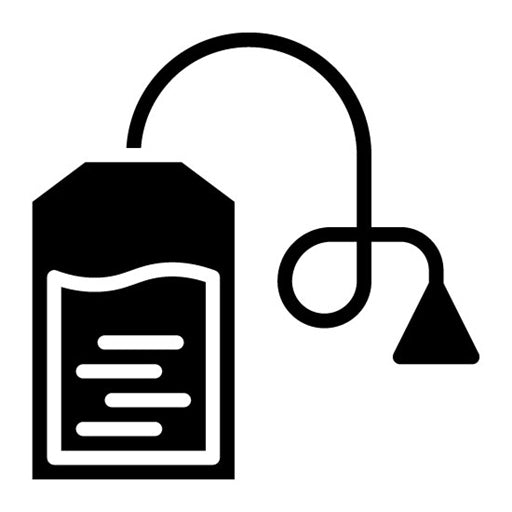 Tea Bag Glyph Icon