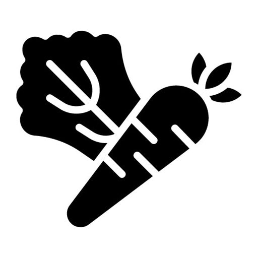 Vegetable Glyph Icon