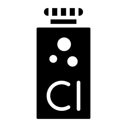 Bleach Glyph Icon | Laundry