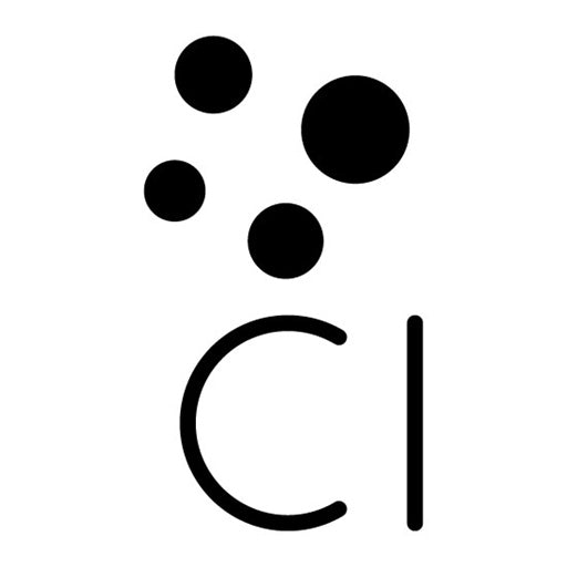 Chlorine Glyph Icon