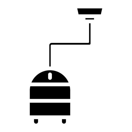Steamer Glyph Icon