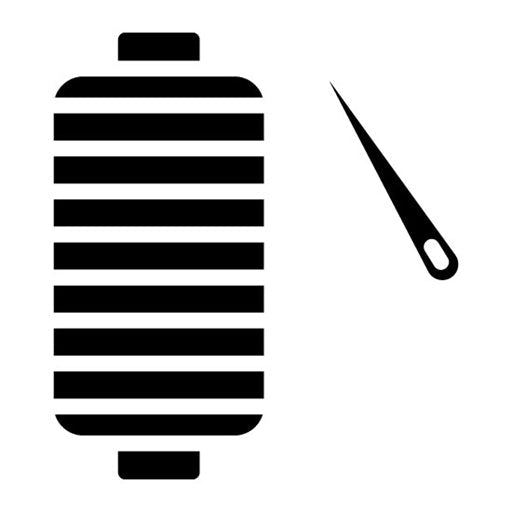 Thread Spool Glyph Icon