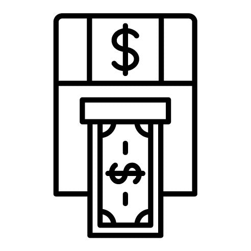 Cash Withdrawal Icon