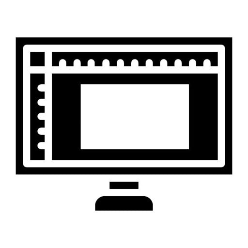 Artboard Glyph Icon | Printing