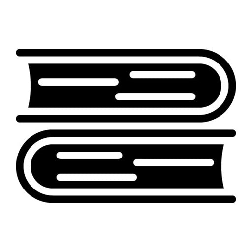Book Glyph Icon | Printing