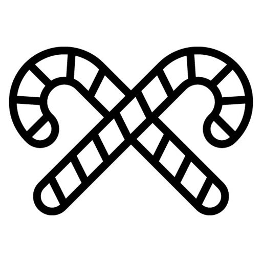 Candy Cane Pattern Icon