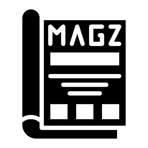 Magazine Glyph Icon | Printing