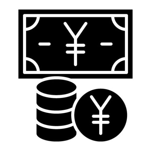 Yen Currency Glyph Icon