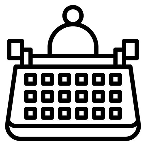 User Typewriter Icon