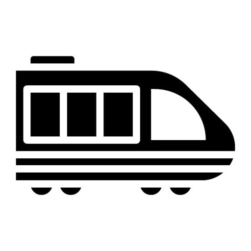 Bullet-train Glyph Icon