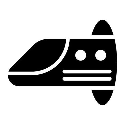 Hyperloop Glyph Icon