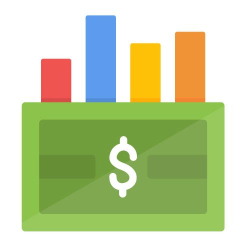 Accounting Stock Exchange Flat Icon