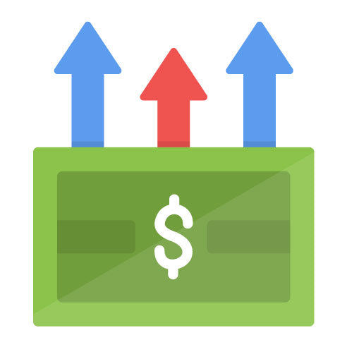 Cash Flow Flat Icon