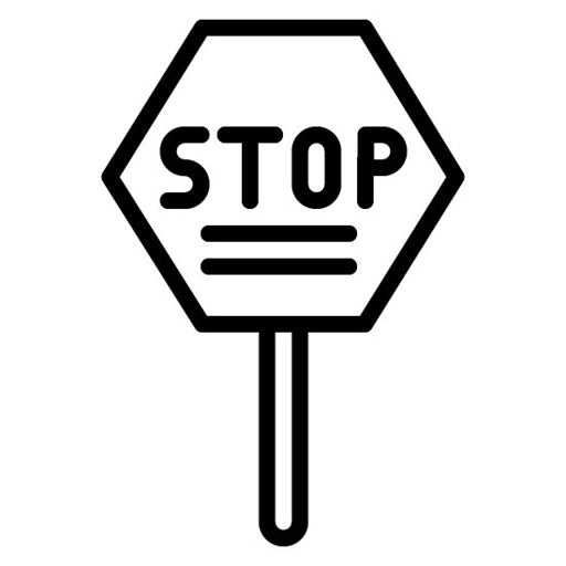 Stop Sign Icon | Railway