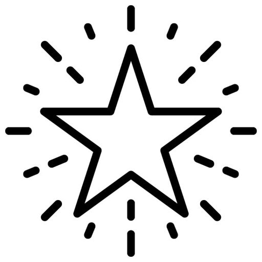 Glowing Star Icon | Carnival