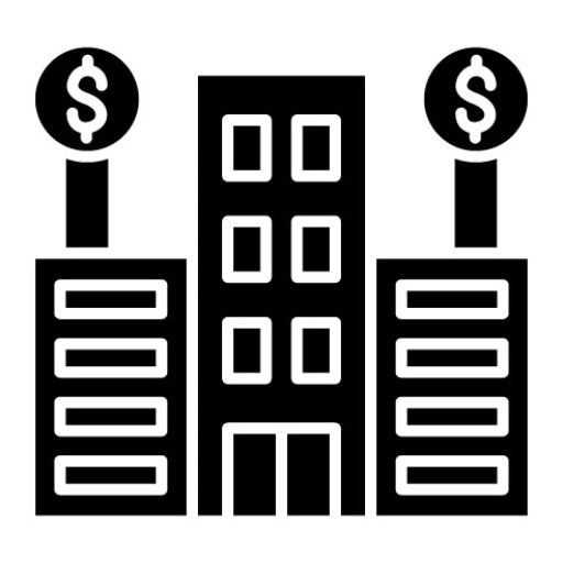 Trade Company Glyph Icon