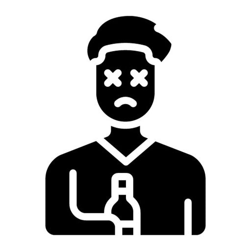 Alcoholic Glyph Icon