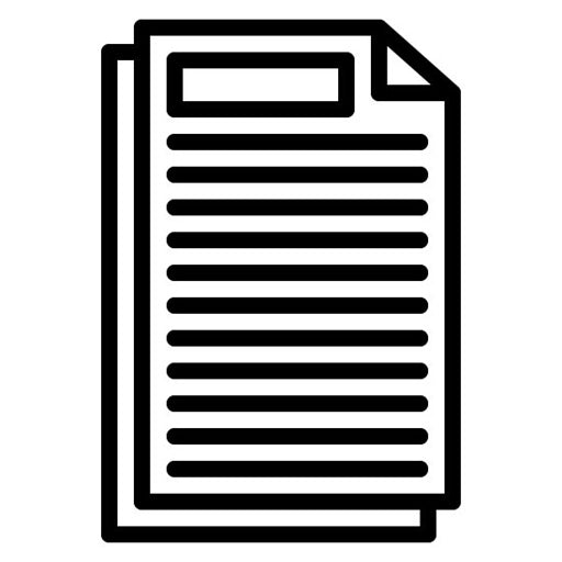 Documents Icon | Homeless