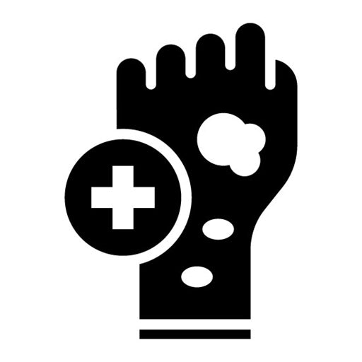 Skin Disease Glyph Icon