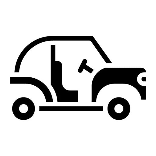 Buggy Safety Policy Glyph Icon