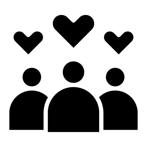 Charity Events Glyph Icon
