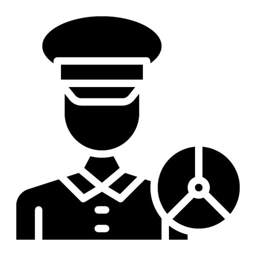 Driver Glyph Icon