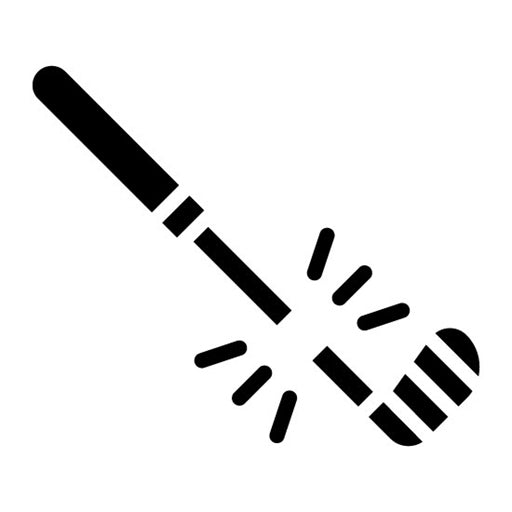 Golf Break Glyph Icon
