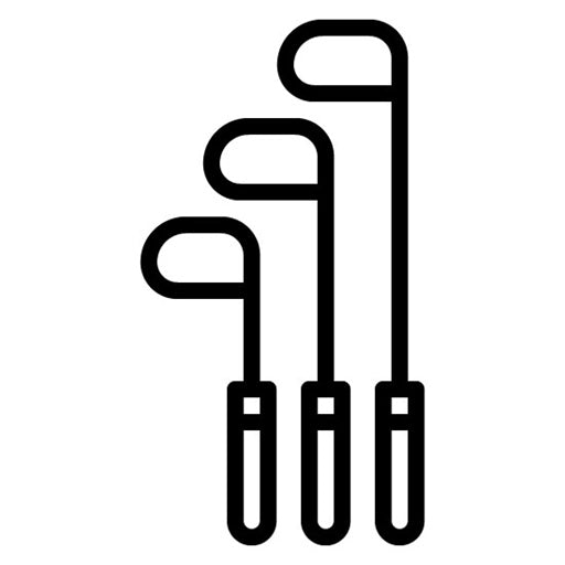 Golf Clubs Icon
