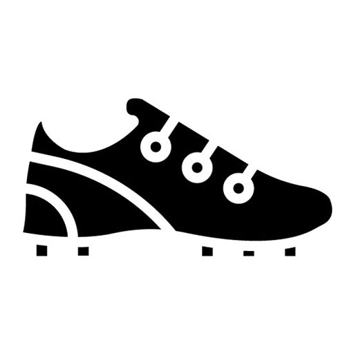 Golf Shoes Glyph Icon