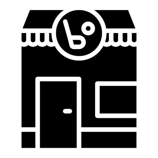 Golf Shop Glyph Icon