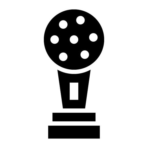 Trophy Glyph Icon | Golf