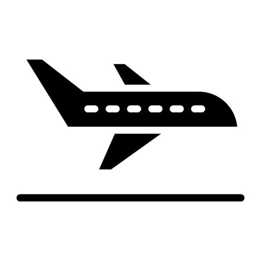 Arrival Glyph Icon | Supply Chain