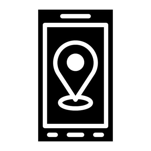 GPS Glyph Icon | Ski Resort