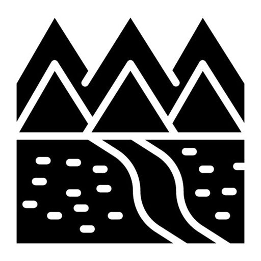 Terrain Park Glyph Icon
