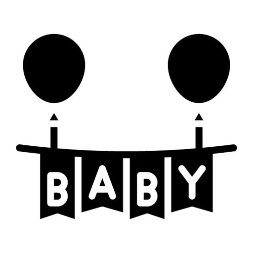 Baby Shower Glyph Icon