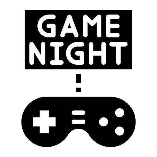 Game Night Glyph Icon