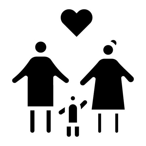 Good Parenting Glyph Icon