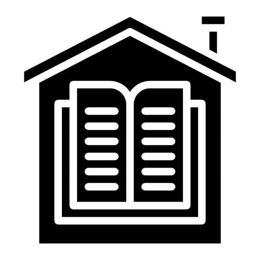 Home Schooling Glyph Icon