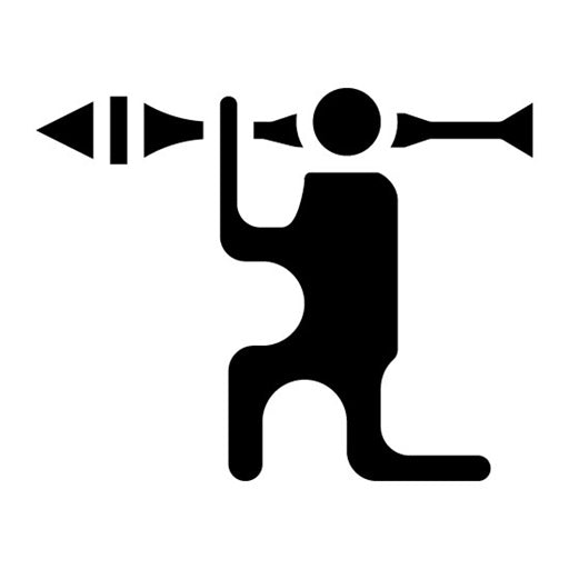 Antitank Glyph Icon