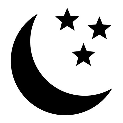 Moon Glyph Icon | Fairytale