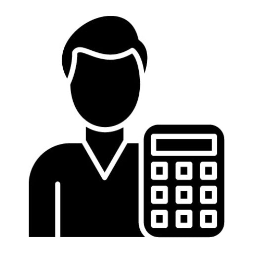 Auditor Glyph Icon