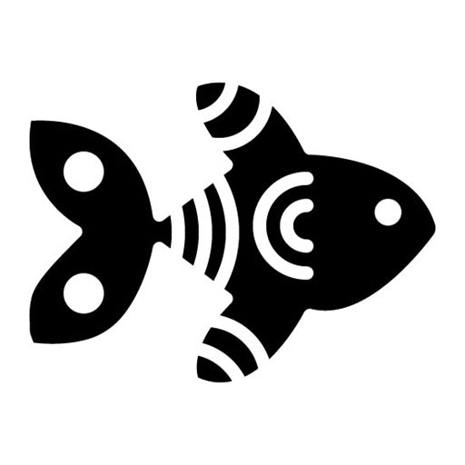 Goldfish Glyph Icon
