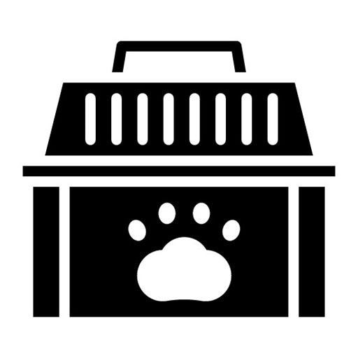 Pet Carrier Glyph Icon