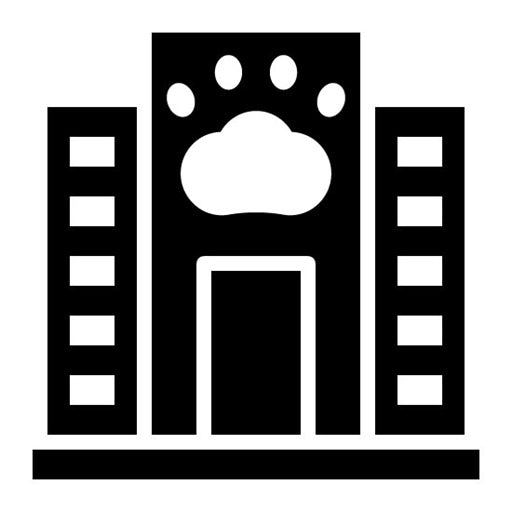 Vet School Glyph Icon