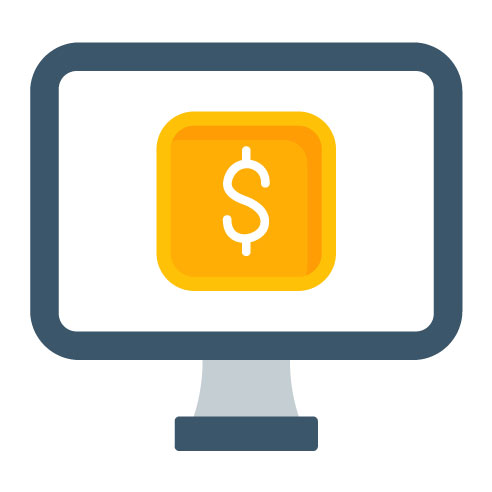 Money Software Flat Icon