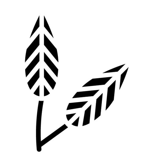 Leaf Glyph Icon | Rainforest