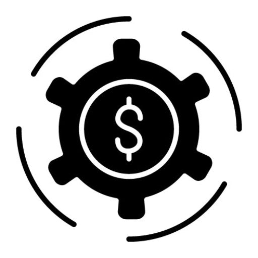 Business System Glyph Icon